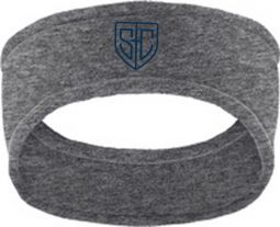 R-Tek Stretch Fleece Headband, Midnight Heather